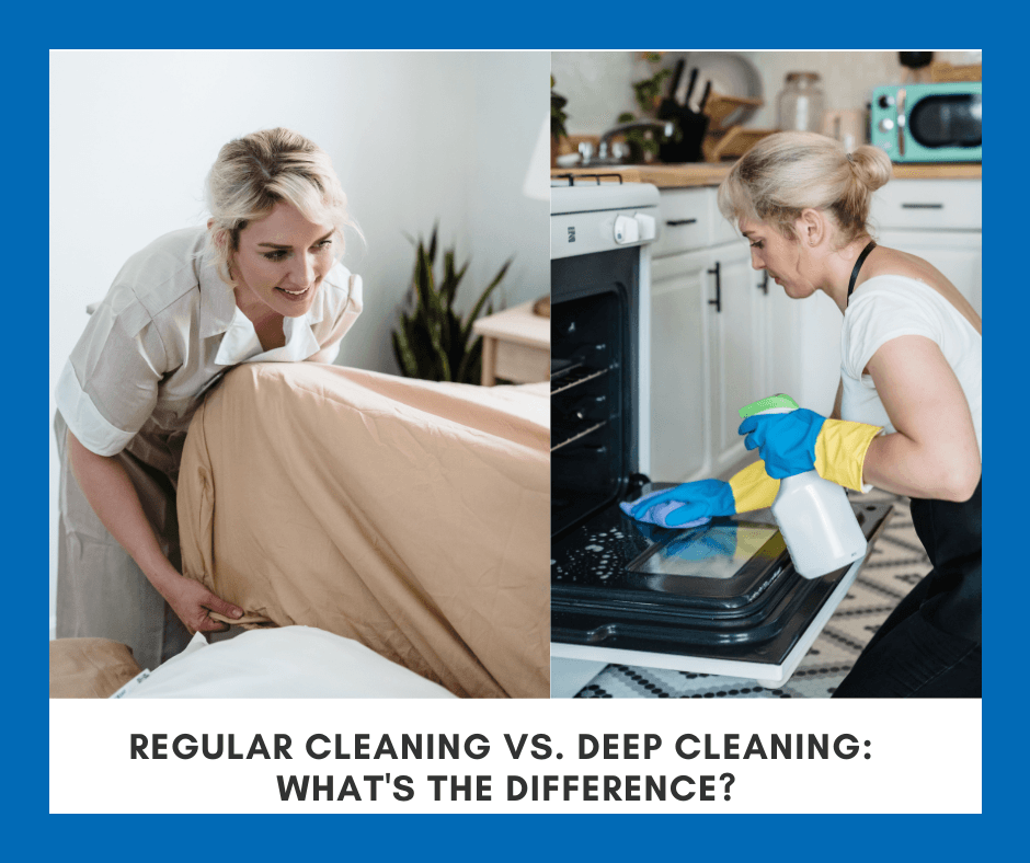Deep Cleaning vs Regular Cleaning