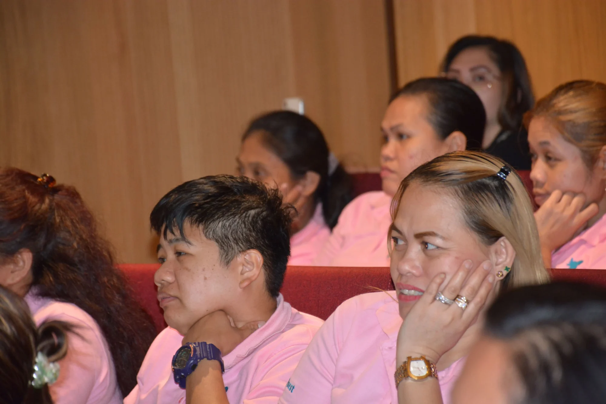 Dubai Housekeeping Staff Listening with attention