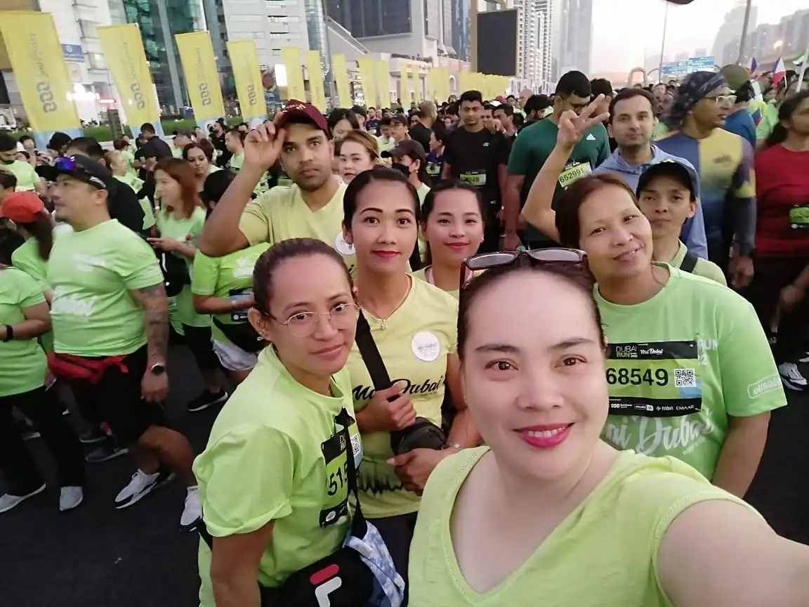 Dubai Housekeeping Team at Dubai Run 2022