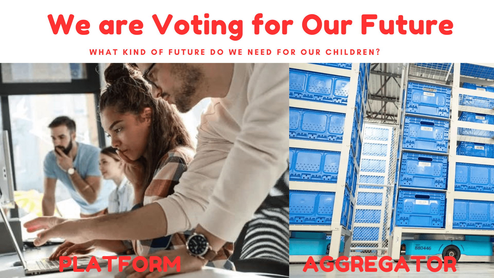 Blog discussing impact of Aggregators on civic society