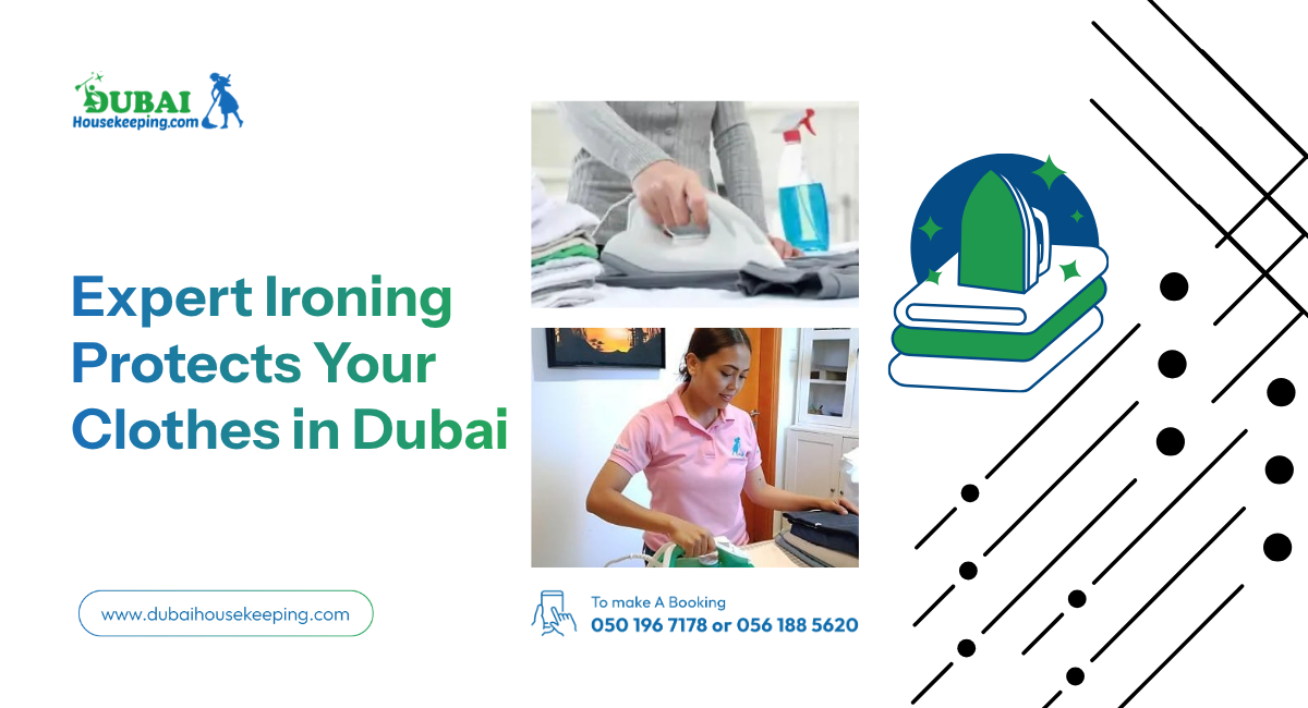 Expert Ironing Protects Your Clothes in Dubai