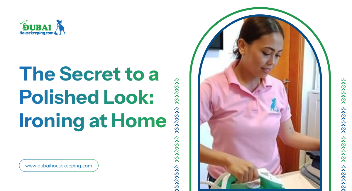 The secret to a polished look: Ironing at home