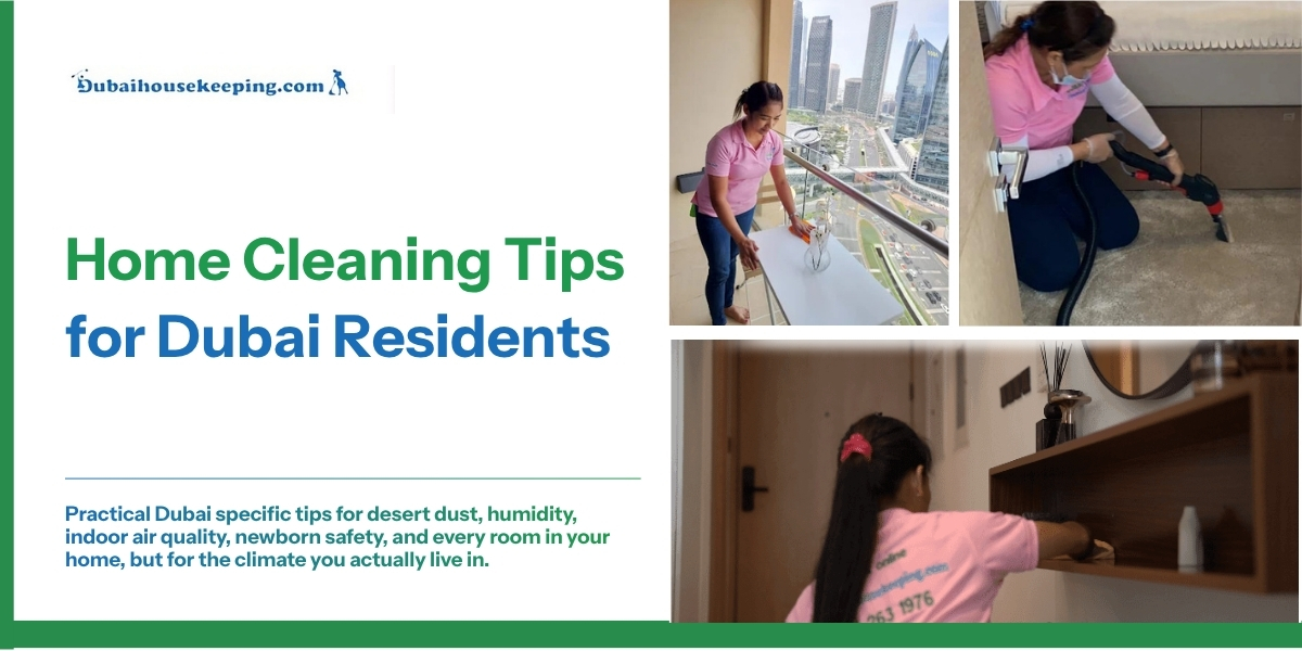 Home Cleaning Tips for Dubai Residents